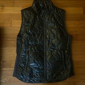 Jcrew black puff vest